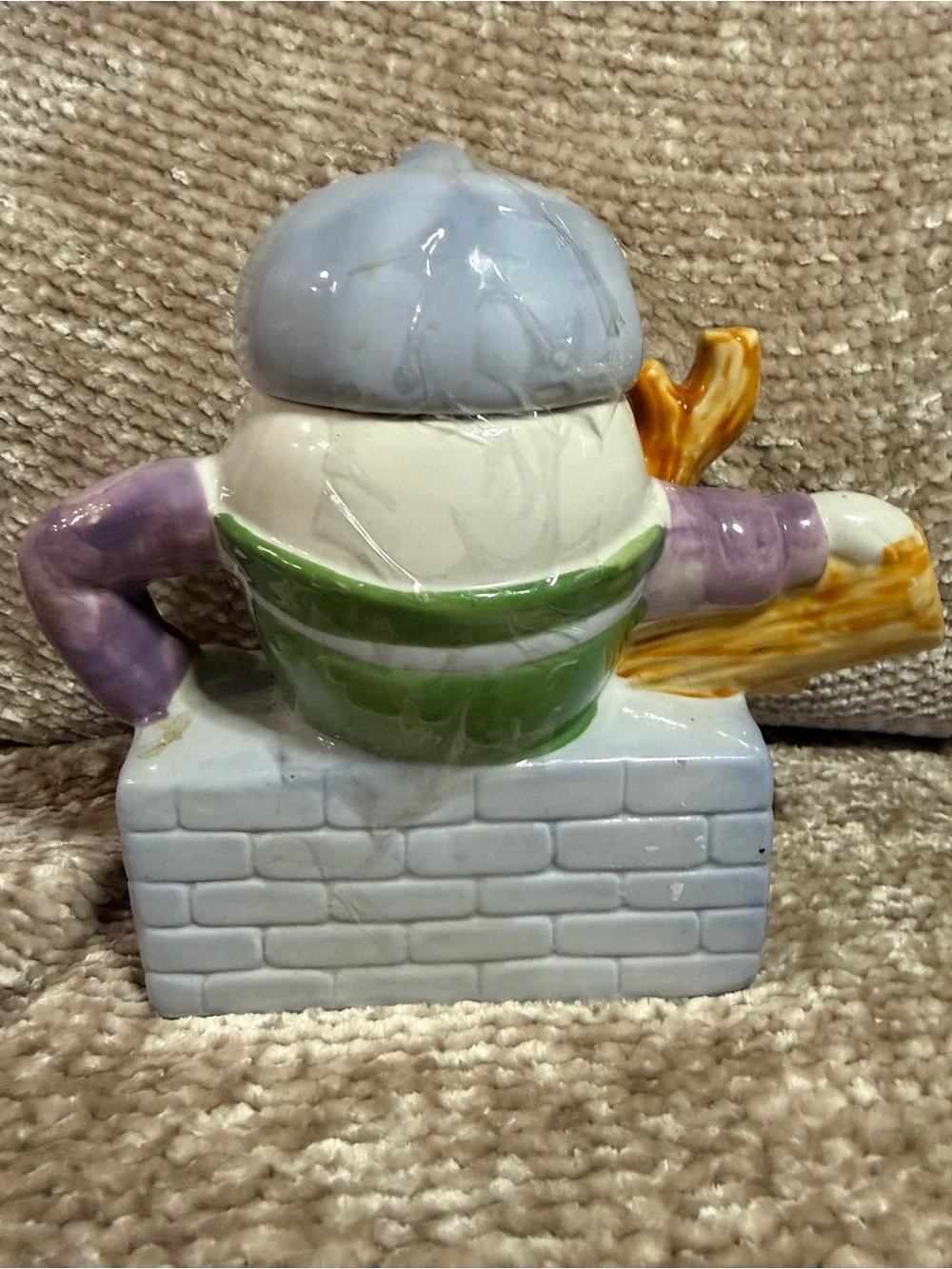 VINTAGE FIETZ HUMPTY DUMPTY TEAPOT WITH LID